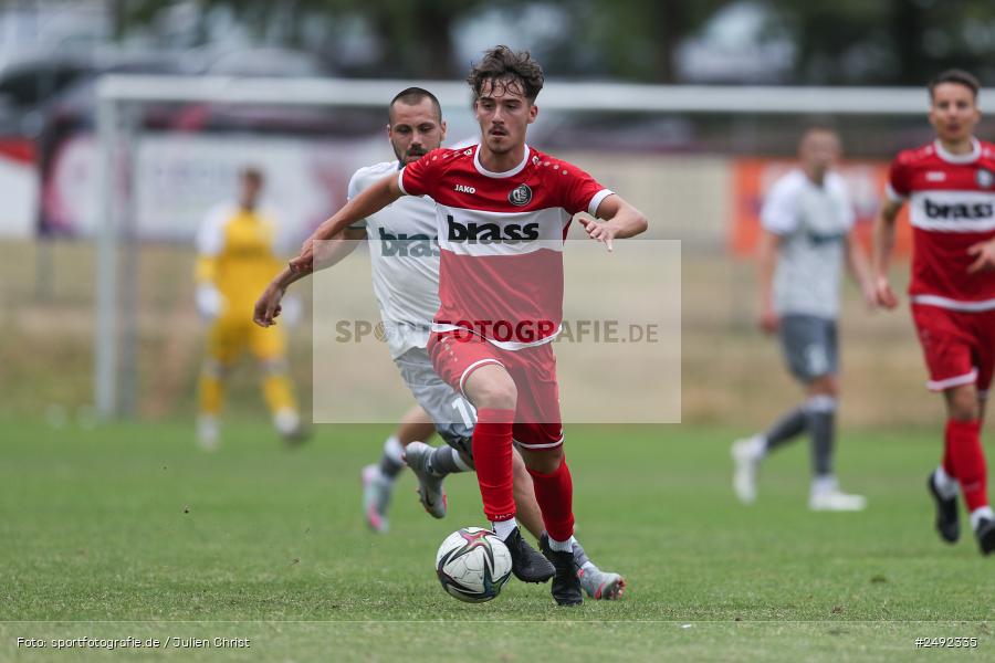 sport, action, TuS Frammersbach, TUS, Sportgelände, SV Alemannia Haibach, HAI, Fussball, BFV, Altfeld, AUTO-Bauer-Cup 2025, 06.07.2025 - Bild-ID: 2492335
