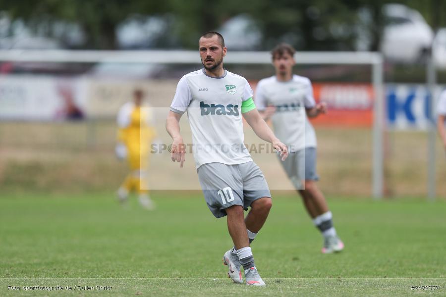 sport, action, TuS Frammersbach, TUS, Sportgelände, SV Alemannia Haibach, HAI, Fussball, BFV, Altfeld, AUTO-Bauer-Cup 2025, 06.07.2025 - Bild-ID: 2492337