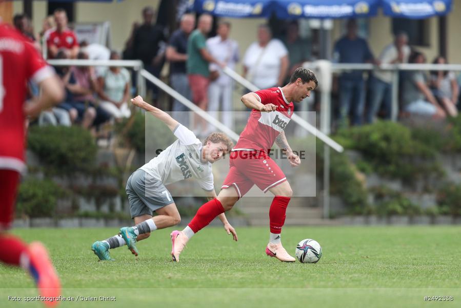 sport, action, TuS Frammersbach, TUS, Sportgelände, SV Alemannia Haibach, HAI, Fussball, BFV, Altfeld, AUTO-Bauer-Cup 2025, 06.07.2025 - Bild-ID: 2492338