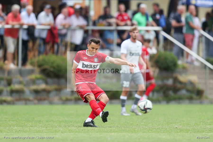 sport, action, TuS Frammersbach, TUS, Sportgelände, SV Alemannia Haibach, HAI, Fussball, BFV, Altfeld, AUTO-Bauer-Cup 2025, 06.07.2025 - Bild-ID: 2492341