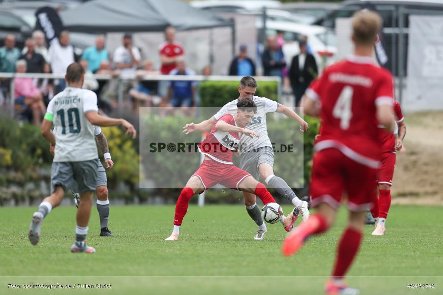 sport, action, TuS Frammersbach, TUS, Sportgelände, SV Alemannia Haibach, HAI, Fussball, BFV, Altfeld, AUTO-Bauer-Cup 2025, 06.07.2025 - Bild-ID: 2492342