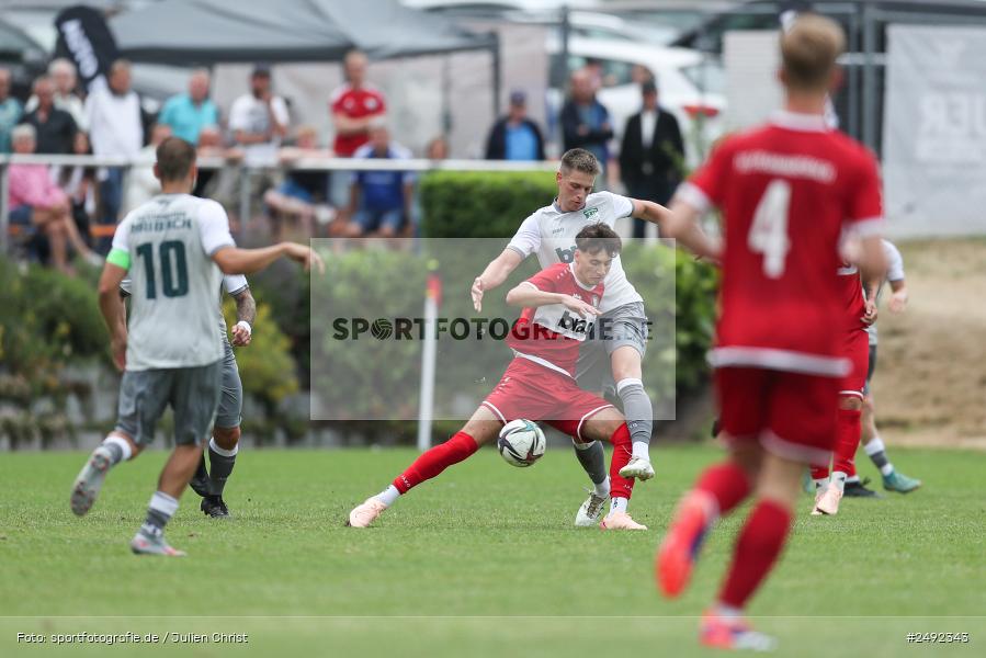 sport, action, TuS Frammersbach, TUS, Sportgelände, SV Alemannia Haibach, HAI, Fussball, BFV, Altfeld, AUTO-Bauer-Cup 2025, 06.07.2025 - Bild-ID: 2492343