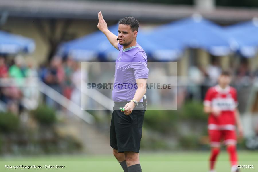 sport, action, TuS Frammersbach, TUS, Sportgelände, SV Alemannia Haibach, HAI, Fussball, BFV, Altfeld, AUTO-Bauer-Cup 2025, 06.07.2025 - Bild-ID: 2492352