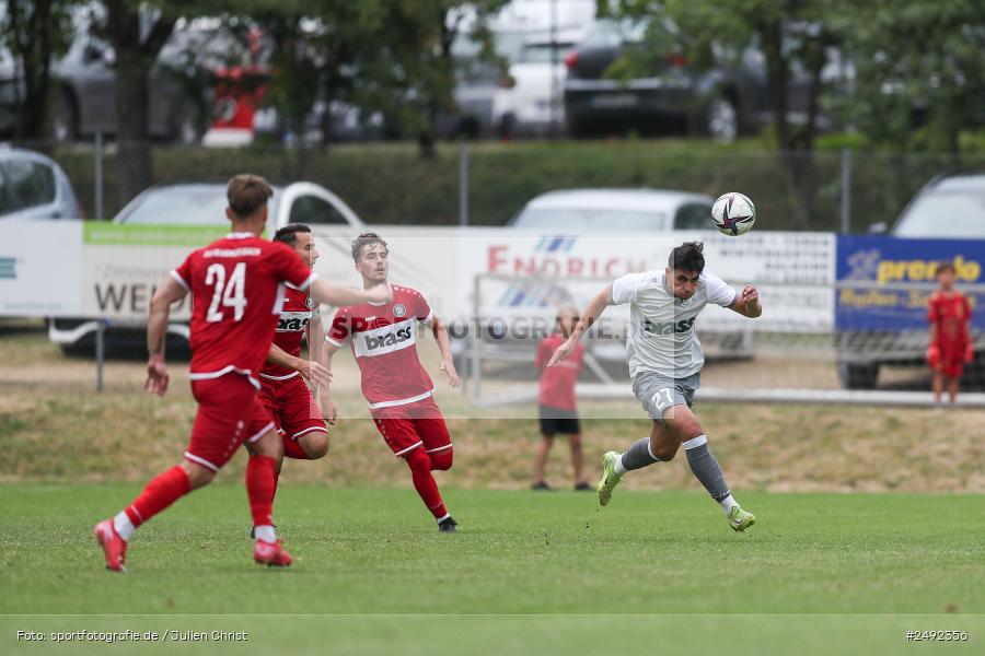 sport, action, TuS Frammersbach, TUS, Sportgelände, SV Alemannia Haibach, HAI, Fussball, BFV, Altfeld, AUTO-Bauer-Cup 2025, 06.07.2025 - Bild-ID: 2492356