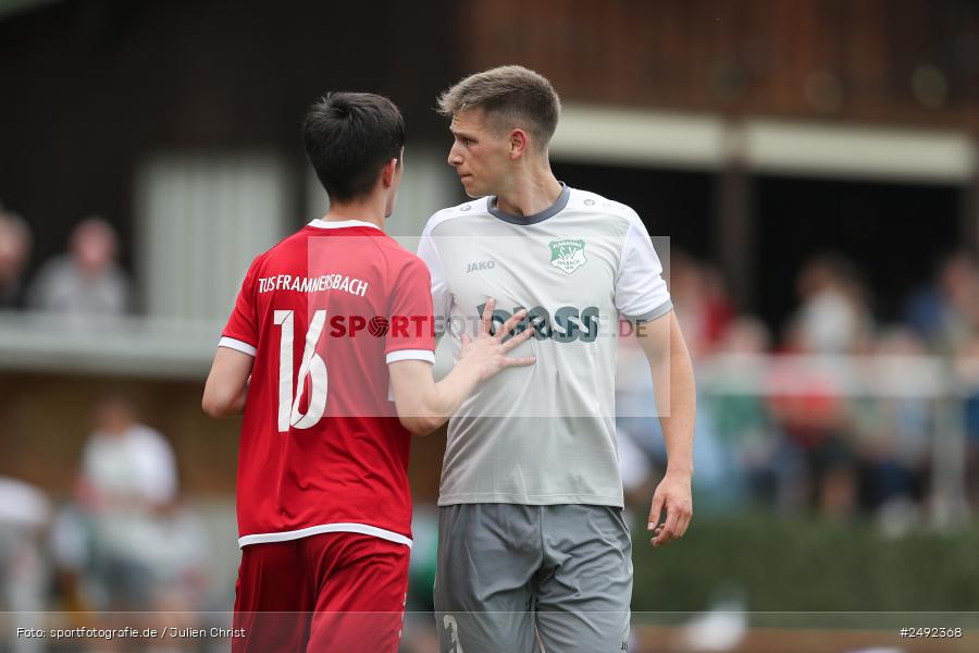 sport, action, TuS Frammersbach, TUS, Sportgelände, SV Alemannia Haibach, HAI, Fussball, BFV, Altfeld, AUTO-Bauer-Cup 2025, 06.07.2025 - Bild-ID: 2492368