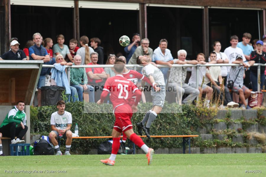 sport, action, TuS Frammersbach, TUS, Sportgelände, SV Alemannia Haibach, HAI, Fussball, BFV, Altfeld, AUTO-Bauer-Cup 2025, 06.07.2025 - Bild-ID: 2492370
