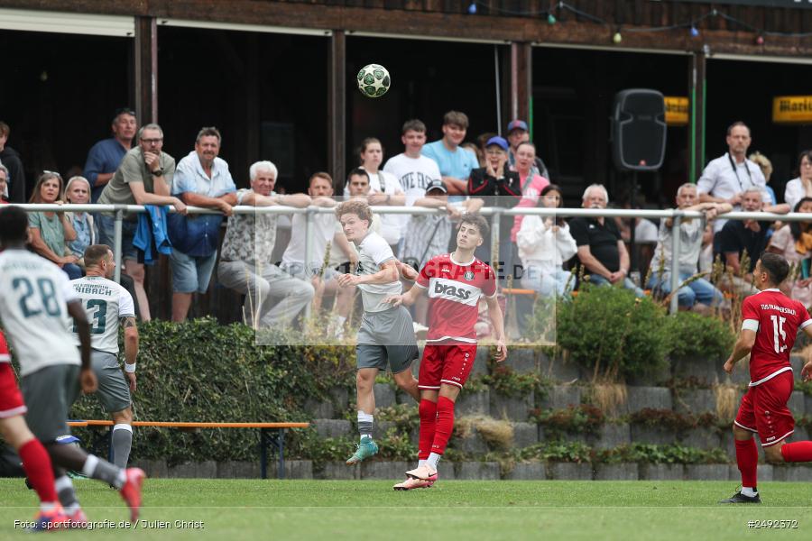 sport, action, TuS Frammersbach, TUS, Sportgelände, SV Alemannia Haibach, HAI, Fussball, BFV, Altfeld, AUTO-Bauer-Cup 2025, 06.07.2025 - Bild-ID: 2492372