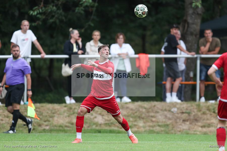 sport, action, TuS Frammersbach, TUS, Sportgelände, SV Alemannia Haibach, HAI, Fussball, BFV, Altfeld, AUTO-Bauer-Cup 2025, 06.07.2025 - Bild-ID: 2492374