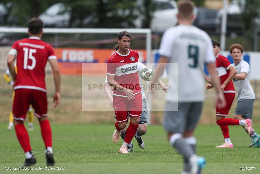 sport, action, TuS Frammersbach, TUS, Sportgelände, SV Alemannia Haibach, HAI, Fussball, BFV, Altfeld, AUTO-Bauer-Cup 2025, 06.07.2025 - Bild-ID: 2492377