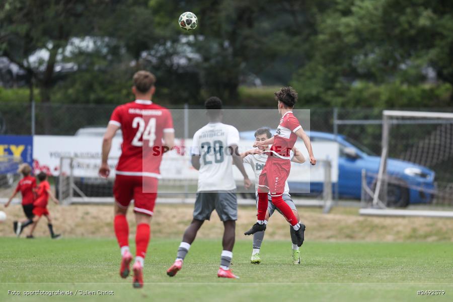 sport, action, TuS Frammersbach, TUS, Sportgelände, SV Alemannia Haibach, HAI, Fussball, BFV, Altfeld, AUTO-Bauer-Cup 2025, 06.07.2025 - Bild-ID: 2492379