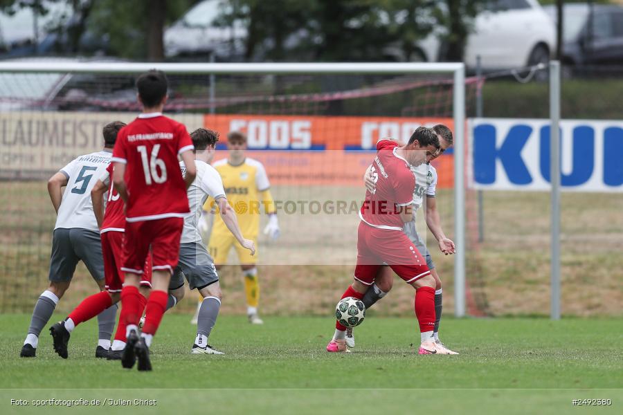 sport, action, TuS Frammersbach, TUS, Sportgelände, SV Alemannia Haibach, HAI, Fussball, BFV, Altfeld, AUTO-Bauer-Cup 2025, 06.07.2025 - Bild-ID: 2492380