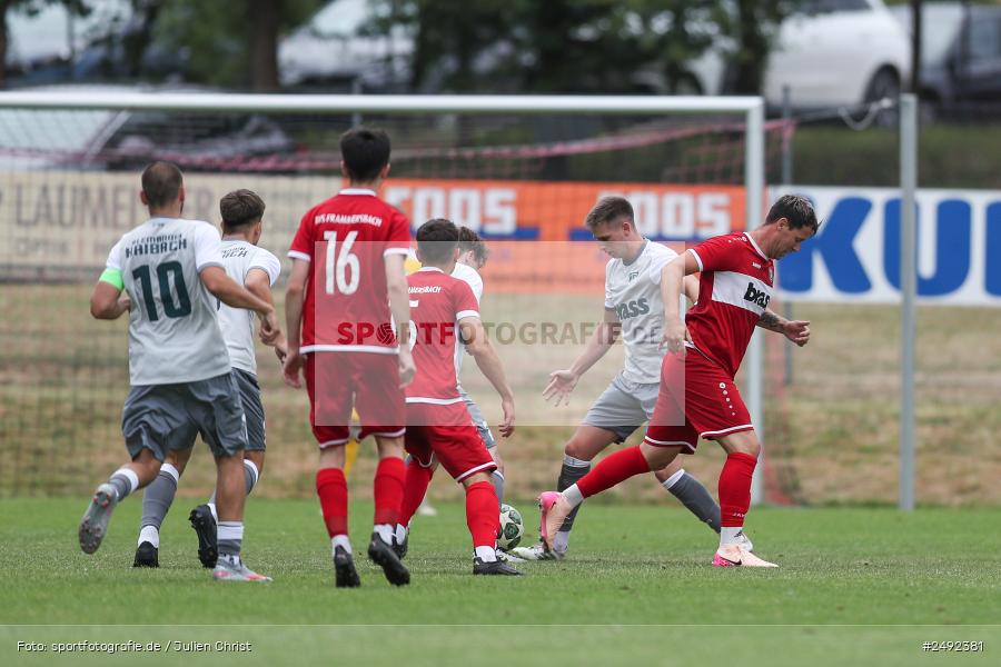 sport, action, TuS Frammersbach, TUS, Sportgelände, SV Alemannia Haibach, HAI, Fussball, BFV, Altfeld, AUTO-Bauer-Cup 2025, 06.07.2025 - Bild-ID: 2492381