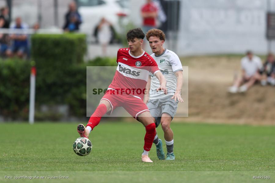 sport, action, TuS Frammersbach, TUS, Sportgelände, SV Alemannia Haibach, HAI, Fussball, BFV, Altfeld, AUTO-Bauer-Cup 2025, 06.07.2025 - Bild-ID: 2492382