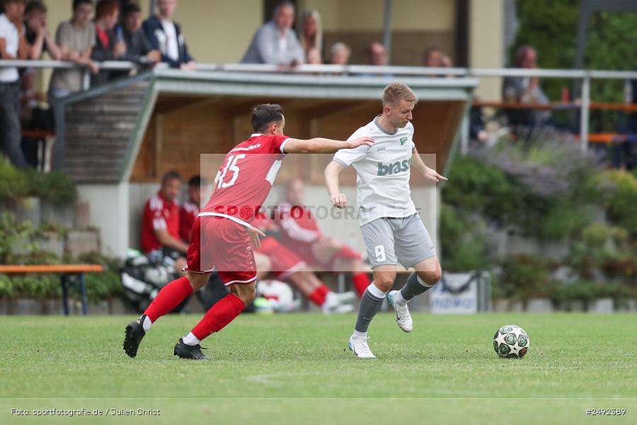 sport, action, TuS Frammersbach, TUS, Sportgelände, SV Alemannia Haibach, HAI, Fussball, BFV, Altfeld, AUTO-Bauer-Cup 2025, 06.07.2025 - Bild-ID: 2492389