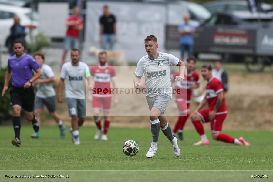 sport, action, TuS Frammersbach, TUS, Sportgelände, SV Alemannia Haibach, HAI, Fussball, BFV, Altfeld, AUTO-Bauer-Cup 2025, 06.07.2025 - Bild-ID: 2492396