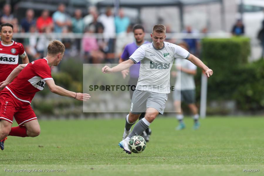 sport, action, TuS Frammersbach, TUS, Sportgelände, SV Alemannia Haibach, HAI, Fussball, BFV, Altfeld, AUTO-Bauer-Cup 2025, 06.07.2025 - Bild-ID: 2492397