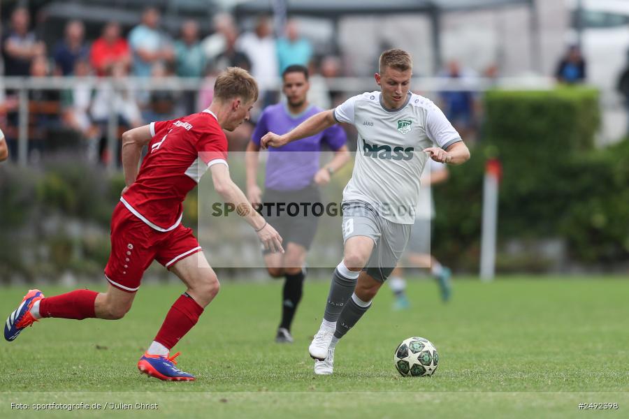 sport, action, TuS Frammersbach, TUS, Sportgelände, SV Alemannia Haibach, HAI, Fussball, BFV, Altfeld, AUTO-Bauer-Cup 2025, 06.07.2025 - Bild-ID: 2492398