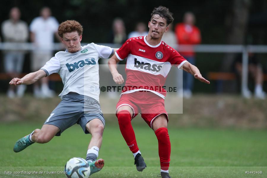 sport, action, TuS Frammersbach, TUS, Sportgelände, SV Alemannia Haibach, HAI, Fussball, BFV, Altfeld, AUTO-Bauer-Cup 2025, 06.07.2025 - Bild-ID: 2492438