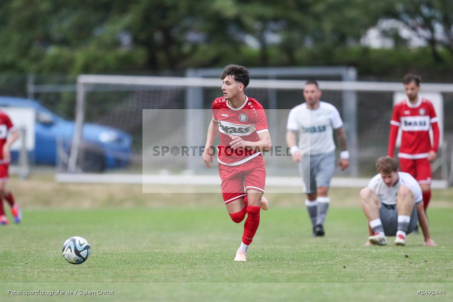 sport, action, TuS Frammersbach, TUS, Sportgelände, SV Alemannia Haibach, HAI, Fussball, BFV, Altfeld, AUTO-Bauer-Cup 2025, 06.07.2025 - Bild-ID: 2492441
