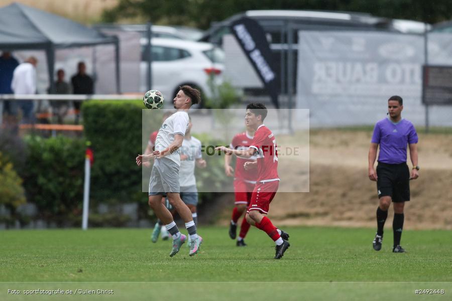 sport, action, TuS Frammersbach, TUS, Sportgelände, SV Alemannia Haibach, HAI, Fussball, BFV, Altfeld, AUTO-Bauer-Cup 2025, 06.07.2025 - Bild-ID: 2492448 sport, action, TuS Frammersbach, TUS, Sportgelände, SV Alemannia Haibach, HAI, Fussball, BFV, Altfeld, AUTO-Bauer-Cup 2025, 06.07.2025 - Bild-ID: 2492448