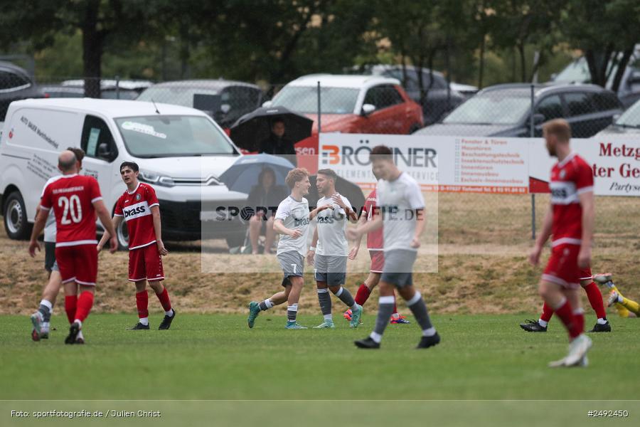 sport, action, TuS Frammersbach, TUS, Sportgelände, SV Alemannia Haibach, HAI, Fussball, BFV, Altfeld, AUTO-Bauer-Cup 2025, 06.07.2025 - Bild-ID: 2492450