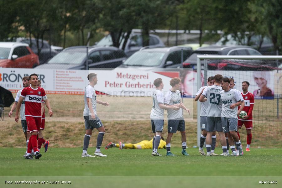 sport, action, TuS Frammersbach, TUS, Sportgelände, SV Alemannia Haibach, HAI, Fussball, BFV, Altfeld, AUTO-Bauer-Cup 2025, 06.07.2025 - Bild-ID: 2492453 sport, action, TuS Frammersbach, TUS, Sportgelände, SV Alemannia Haibach, HAI, Fussball, BFV, Altfeld, AUTO-Bauer-Cup 2025, 06.07.2025 - Bild-ID: 2492453