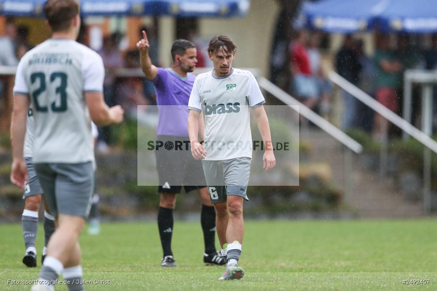sport, action, TuS Frammersbach, TUS, Sportgelände, SV Alemannia Haibach, HAI, Fussball, BFV, Altfeld, AUTO-Bauer-Cup 2025, 06.07.2025 - Bild-ID: 2492457