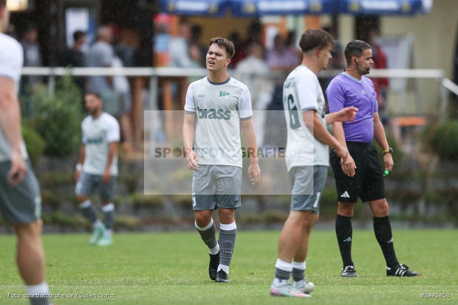 sport, action, TuS Frammersbach, TUS, Sportgelände, SV Alemannia Haibach, HAI, Fussball, BFV, Altfeld, AUTO-Bauer-Cup 2025, 06.07.2025 - Bild-ID: 2492458