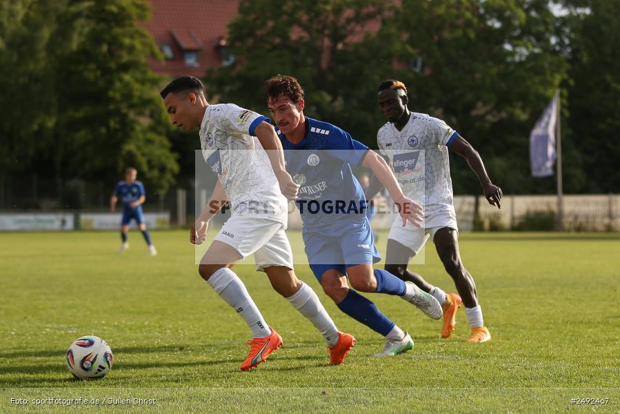 sport, action, Würzburger FV 04, WFV, Schömig-Digitaldruck-Arena, Rimpar, Landesliga Nordwest, Landesfreundschaftsspiele, Fussball, Bayernliga Nord, BFV, ASV Rimpar, ASV, 08.07.2025 - Bild-ID: 2492467
