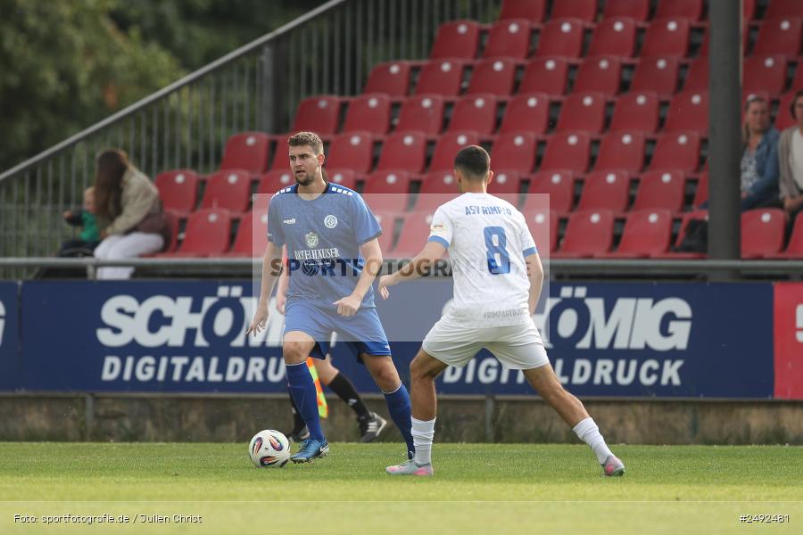 sport, action, Würzburger FV 04, WFV, Schömig-Digitaldruck-Arena, Rimpar, Landesliga Nordwest, Landesfreundschaftsspiele, Fussball, Bayernliga Nord, BFV, ASV Rimpar, ASV, 08.07.2025 - Bild-ID: 2492481