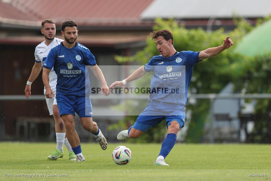 sport, action, Würzburger FV 04, WFV, Schömig-Digitaldruck-Arena, Rimpar, Landesliga Nordwest, Landesfreundschaftsspiele, Fussball, Bayernliga Nord, BFV, ASV Rimpar, ASV, 08.07.2025 - Bild-ID: 2492488
