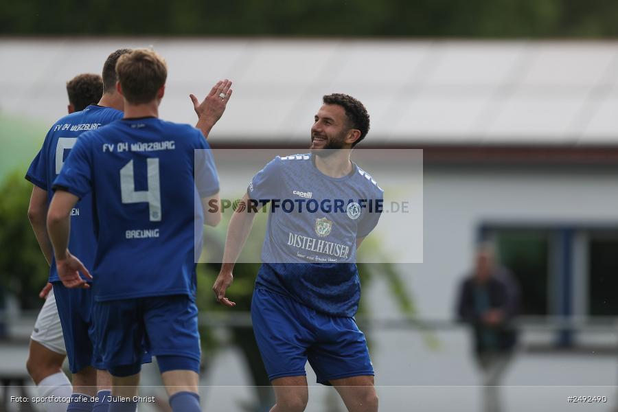 sport, action, Würzburger FV 04, WFV, Schömig-Digitaldruck-Arena, Rimpar, Landesliga Nordwest, Landesfreundschaftsspiele, Fussball, Bayernliga Nord, BFV, ASV Rimpar, ASV, 08.07.2025 - Bild-ID: 2492490