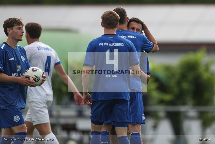 sport, action, Würzburger FV 04, WFV, Schömig-Digitaldruck-Arena, Rimpar, Landesliga Nordwest, Landesfreundschaftsspiele, Fussball, Bayernliga Nord, BFV, ASV Rimpar, ASV, 08.07.2025 - Bild-ID: 2492491