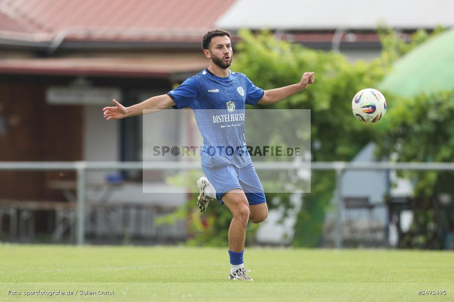 sport, action, Würzburger FV 04, WFV, Schömig-Digitaldruck-Arena, Rimpar, Landesliga Nordwest, Landesfreundschaftsspiele, Fussball, Bayernliga Nord, BFV, ASV Rimpar, ASV, 08.07.2025 - Bild-ID: 2492495