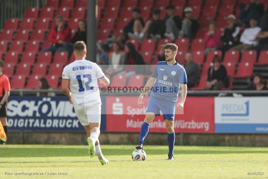 sport, action, Würzburger FV 04, WFV, Schömig-Digitaldruck-Arena, Rimpar, Landesliga Nordwest, Landesfreundschaftsspiele, Fussball, Bayernliga Nord, BFV, ASV Rimpar, ASV, 08.07.2025 - Bild-ID: 2492521