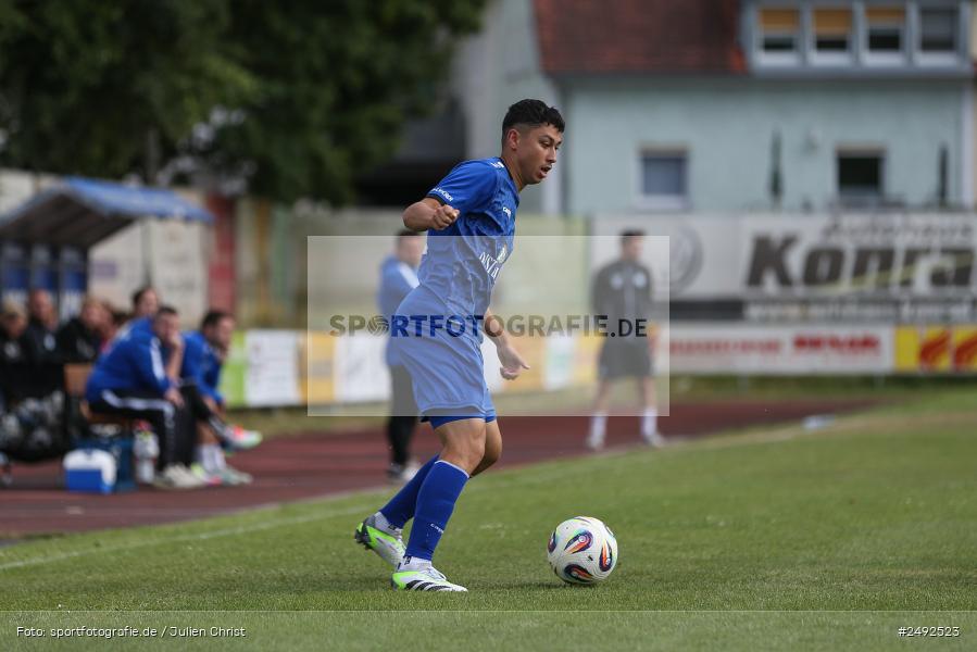 sport, action, Würzburger FV 04, WFV, Schömig-Digitaldruck-Arena, Rimpar, Landesliga Nordwest, Landesfreundschaftsspiele, Fussball, Bayernliga Nord, BFV, ASV Rimpar, ASV, 08.07.2025 - Bild-ID: 2492523