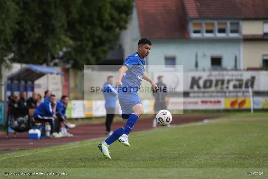 sport, action, Würzburger FV 04, WFV, Schömig-Digitaldruck-Arena, Rimpar, Landesliga Nordwest, Landesfreundschaftsspiele, Fussball, Bayernliga Nord, BFV, ASV Rimpar, ASV, 08.07.2025 - Bild-ID: 2492524