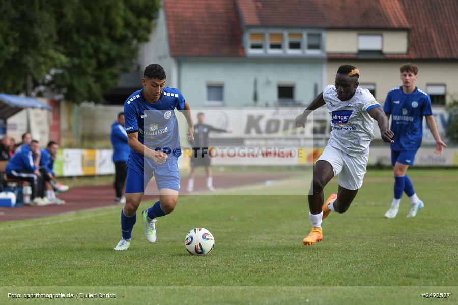 sport, action, Würzburger FV 04, WFV, Schömig-Digitaldruck-Arena, Rimpar, Landesliga Nordwest, Landesfreundschaftsspiele, Fussball, Bayernliga Nord, BFV, ASV Rimpar, ASV, 08.07.2025 - Bild-ID: 2492527