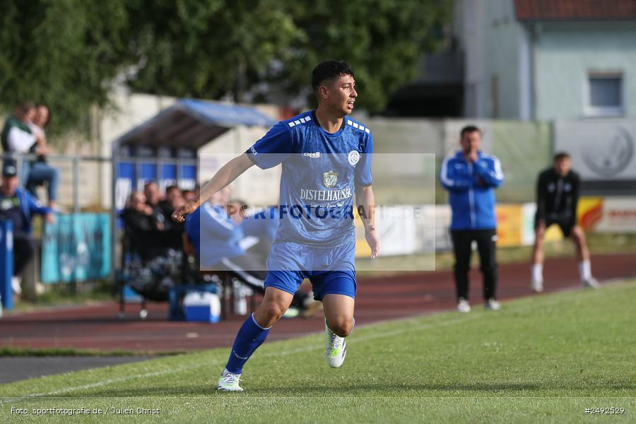 sport, action, Würzburger FV 04, WFV, Schömig-Digitaldruck-Arena, Rimpar, Landesliga Nordwest, Landesfreundschaftsspiele, Fussball, Bayernliga Nord, BFV, ASV Rimpar, ASV, 08.07.2025 - Bild-ID: 2492529