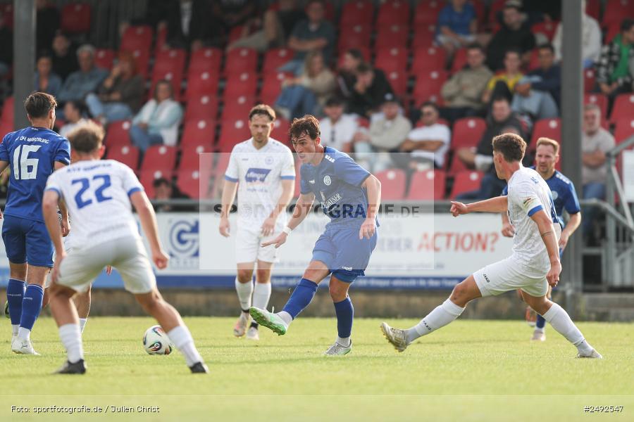 sport, action, Würzburger FV 04, WFV, Schömig-Digitaldruck-Arena, Rimpar, Landesliga Nordwest, Landesfreundschaftsspiele, Fussball, Bayernliga Nord, BFV, ASV Rimpar, ASV, 08.07.2025 - Bild-ID: 2492547