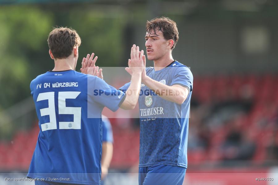 sport, action, Würzburger FV 04, WFV, Schömig-Digitaldruck-Arena, Rimpar, Landesliga Nordwest, Landesfreundschaftsspiele, Fussball, Bayernliga Nord, BFV, ASV Rimpar, ASV, 08.07.2025 - Bild-ID: 2492550