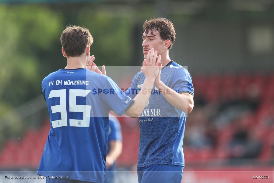 sport, action, Würzburger FV 04, WFV, Schömig-Digitaldruck-Arena, Rimpar, Landesliga Nordwest, Landesfreundschaftsspiele, Fussball, Bayernliga Nord, BFV, ASV Rimpar, ASV, 08.07.2025 - Bild-ID: 2492551