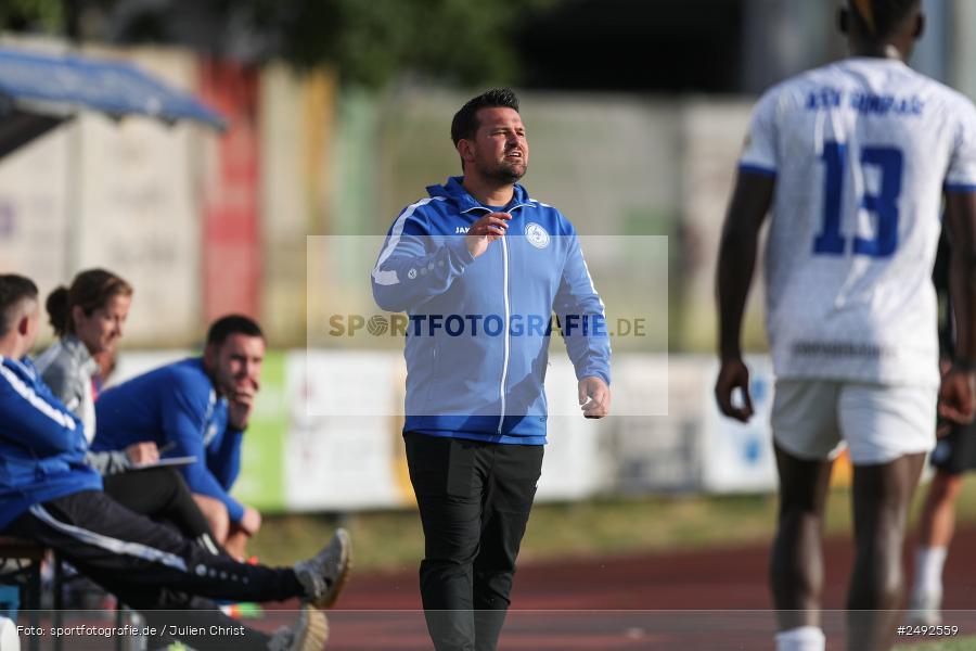 sport, action, Würzburger FV 04, WFV, Schömig-Digitaldruck-Arena, Rimpar, Landesliga Nordwest, Landesfreundschaftsspiele, Fussball, Bayernliga Nord, BFV, ASV Rimpar, ASV, 08.07.2025 - Bild-ID: 2492559