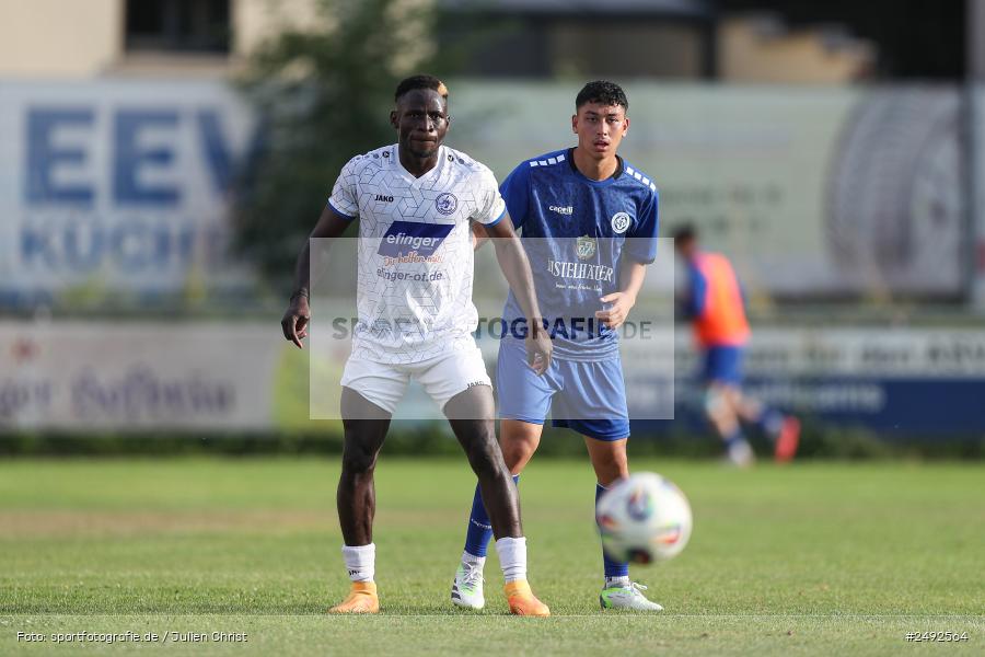 sport, action, Würzburger FV 04, WFV, Schömig-Digitaldruck-Arena, Rimpar, Landesliga Nordwest, Landesfreundschaftsspiele, Fussball, Bayernliga Nord, BFV, ASV Rimpar, ASV, 08.07.2025 - Bild-ID: 2492564