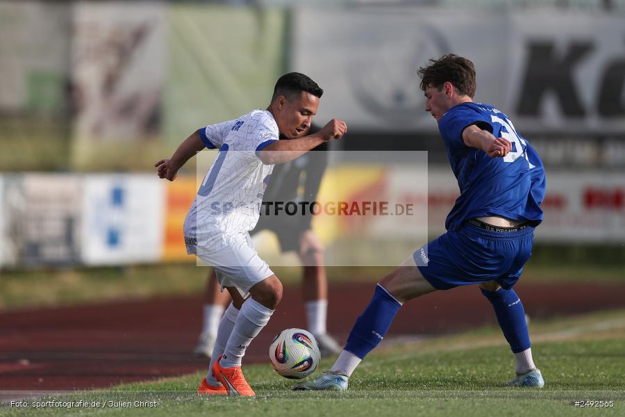 sport, action, Würzburger FV 04, WFV, Schömig-Digitaldruck-Arena, Rimpar, Landesliga Nordwest, Landesfreundschaftsspiele, Fussball, Bayernliga Nord, BFV, ASV Rimpar, ASV, 08.07.2025 - Bild-ID: 2492565