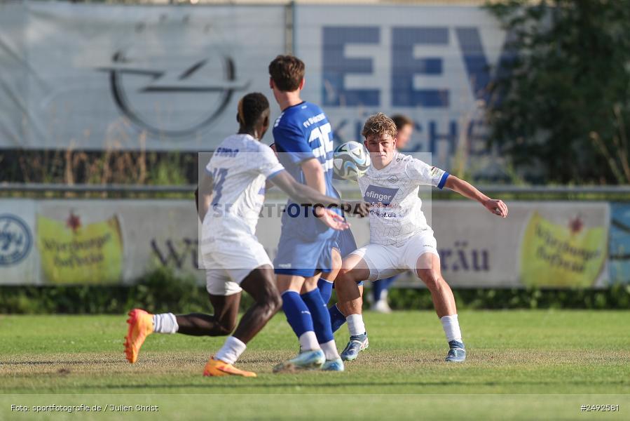 sport, action, Würzburger FV 04, WFV, Schömig-Digitaldruck-Arena, Rimpar, Landesliga Nordwest, Landesfreundschaftsspiele, Fussball, Bayernliga Nord, BFV, ASV Rimpar, ASV, 08.07.2025 - Bild-ID: 2492581