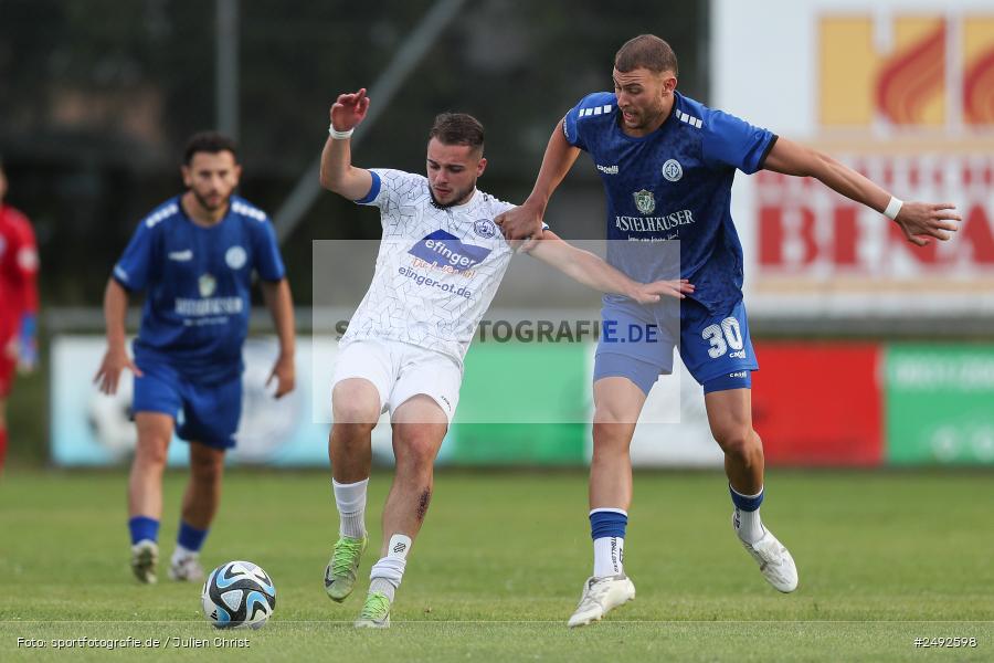 sport, action, Würzburger FV 04, WFV, Schömig-Digitaldruck-Arena, Rimpar, Landesliga Nordwest, Landesfreundschaftsspiele, Fussball, Bayernliga Nord, BFV, ASV Rimpar, ASV, 08.07.2025 - Bild-ID: 2492598