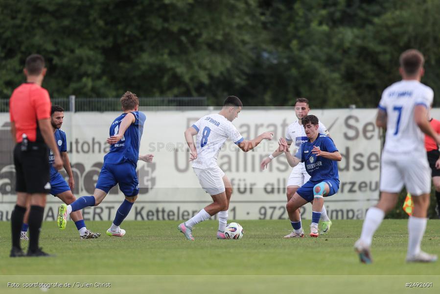 sport, action, Würzburger FV 04, WFV, Schömig-Digitaldruck-Arena, Rimpar, Landesliga Nordwest, Landesfreundschaftsspiele, Fussball, Bayernliga Nord, BFV, ASV Rimpar, ASV, 08.07.2025 - Bild-ID: 2492601