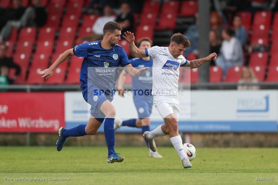 sport, action, Würzburger FV 04, WFV, Schömig-Digitaldruck-Arena, Rimpar, Landesliga Nordwest, Landesfreundschaftsspiele, Fussball, Bayernliga Nord, BFV, ASV Rimpar, ASV, 08.07.2025 - Bild-ID: 2492603