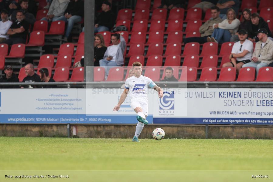 sport, action, Würzburger FV 04, WFV, Schömig-Digitaldruck-Arena, Rimpar, Landesliga Nordwest, Landesfreundschaftsspiele, Fussball, Bayernliga Nord, BFV, ASV Rimpar, ASV, 08.07.2025 - Bild-ID: 2492616